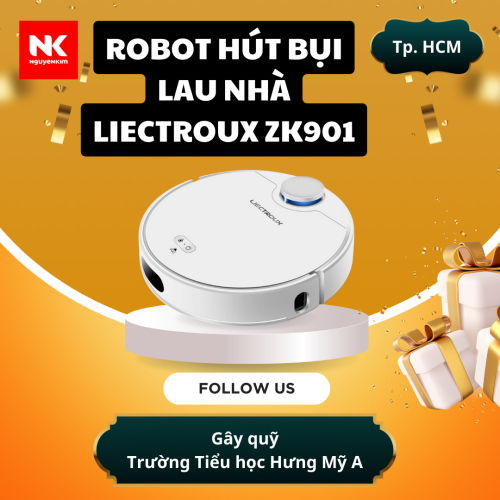 Robot Hút Bụi Lau Nhà LIECTROUX ZK901