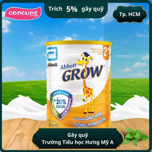 Sữa Abbott Grow 2+ 1,6kg (Trên 2 tuổi) Hương Vani