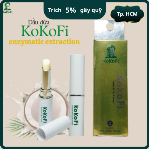 Son Dưỡng Môi Sáp - Kokofi Natural Lip Cream