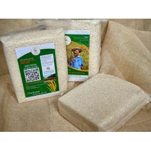 Gạo Nàng Thơm Cồn Vĩnh Quới – Túi 2kg