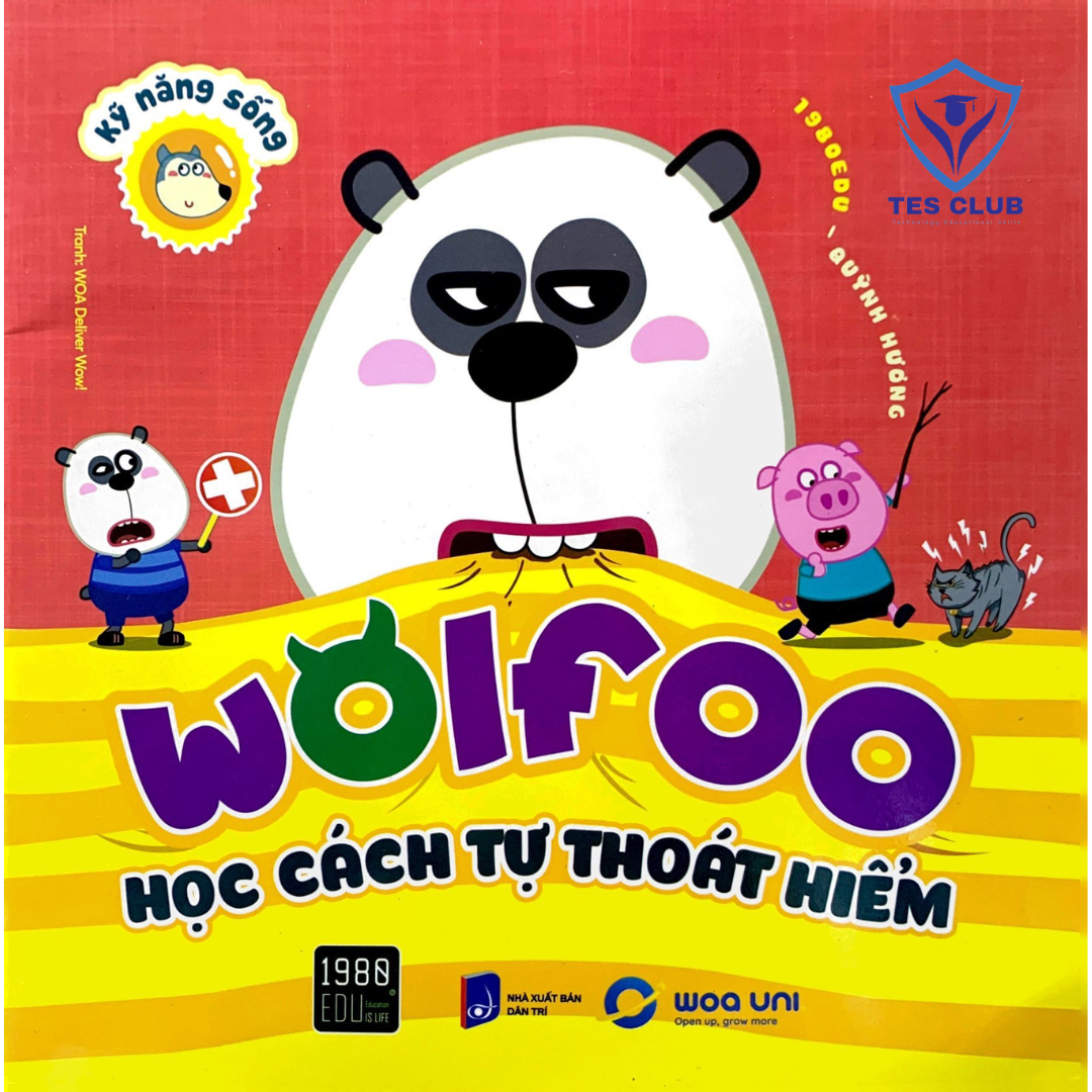 Sách Về Wolfoo - Học Cách Tự Thoát Hiểm