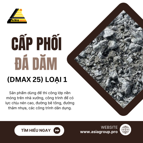 Cấp Phối Đá Dăm (DMAX 25) Loại 1