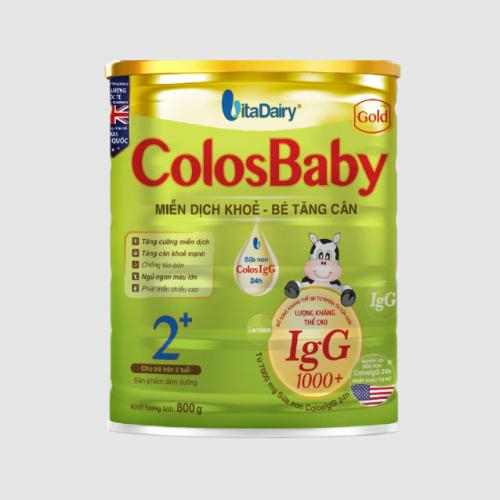 Sữa Bột ColosBaby Gold 2+ Lon 800gr (Trên 2 Tuổi)