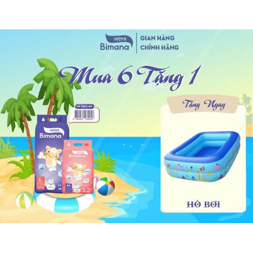 Tã bỉm quần Bimana Hàn Quốc size L