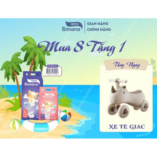 Tã bỉm quần Bimana Hàn Quốc size XL