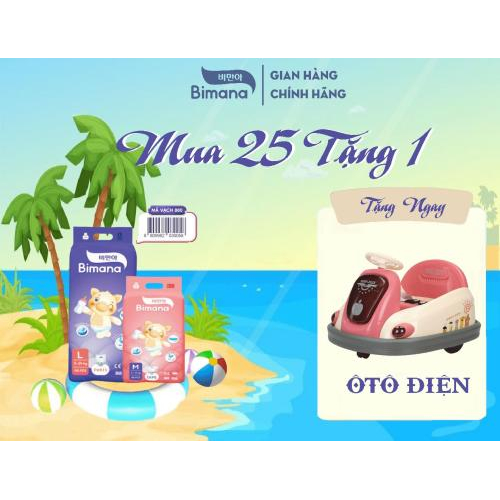 Tã Quần Bimana Hàn Quốc size M