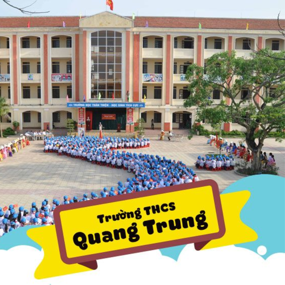 Dự Án Trường Sạch Cho Trường THCS Quang Trung Q4