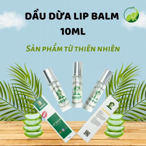 Dầu Dừa KoKoFi Lip Balm 10ML