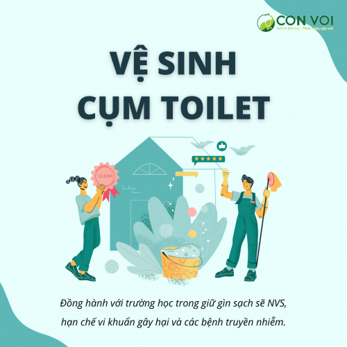 Dịch Vụ Vệ Sinh Cụm Toilet